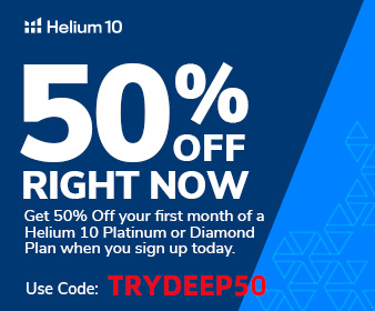 50% off coupon for helium10